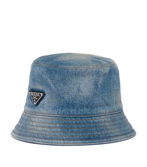 how much is a prada hat|prada denim bucket hat.